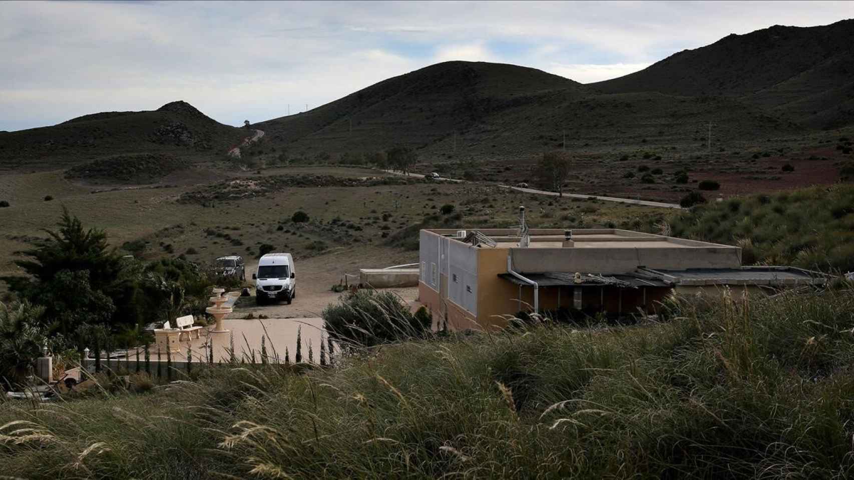 Finca de Rodalquilar (Níjar, Almería) en la que Ana Julia Quezada entierra al menor durante 12 días.