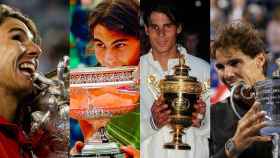 Los 19 Grand Slams conquistados por Rafa Nadal en su carrera