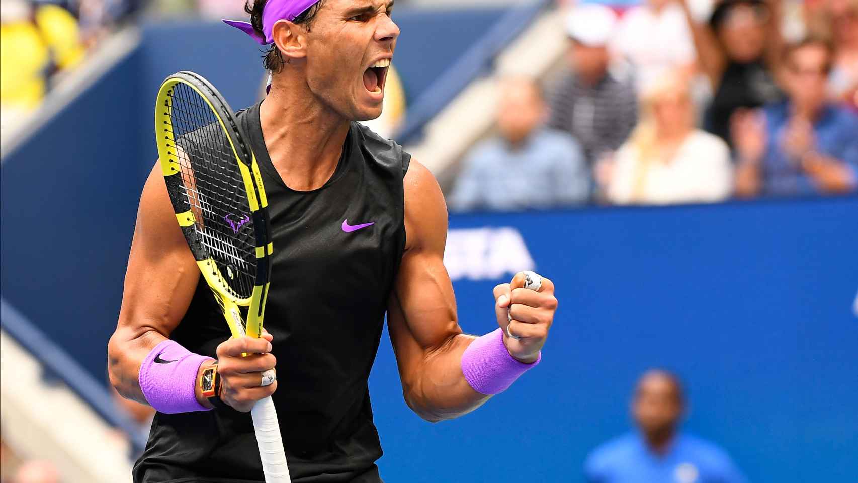 Rafael Nadal en la final del US Open 2019