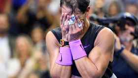 Las lágrimas de Nadal tras ganar el US Open 2019