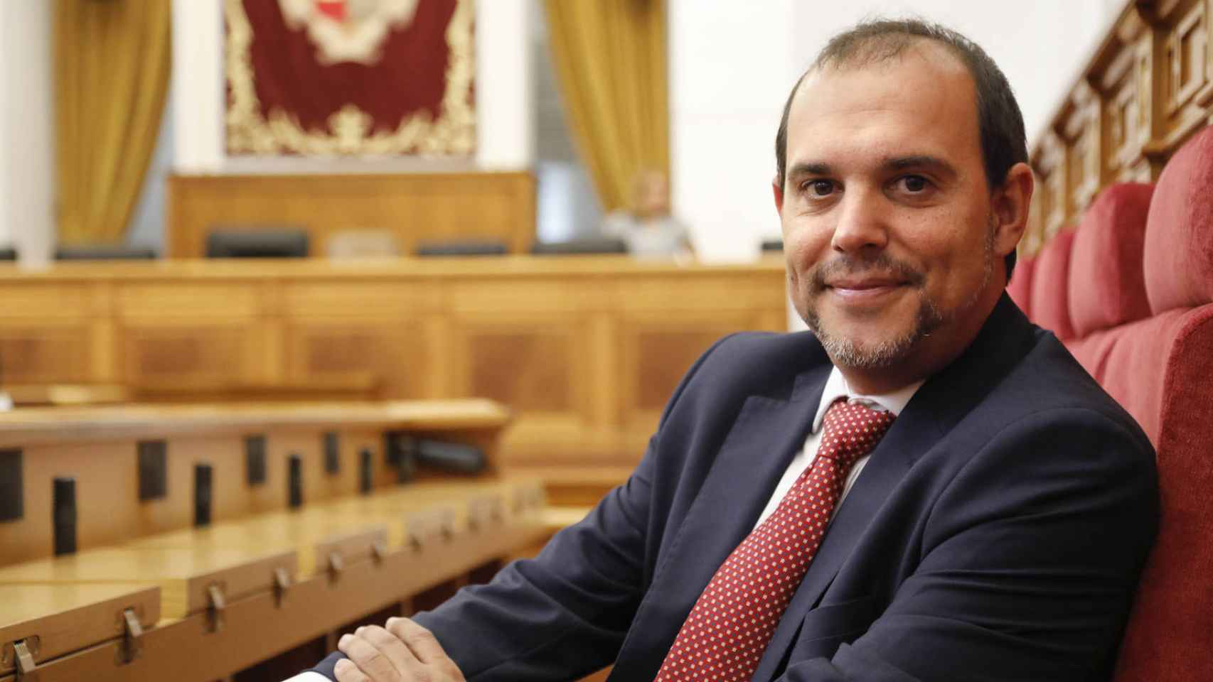 Pablo Bellido, presidente de las Cortes de Castilla-La Mancha, en una imagen reciente