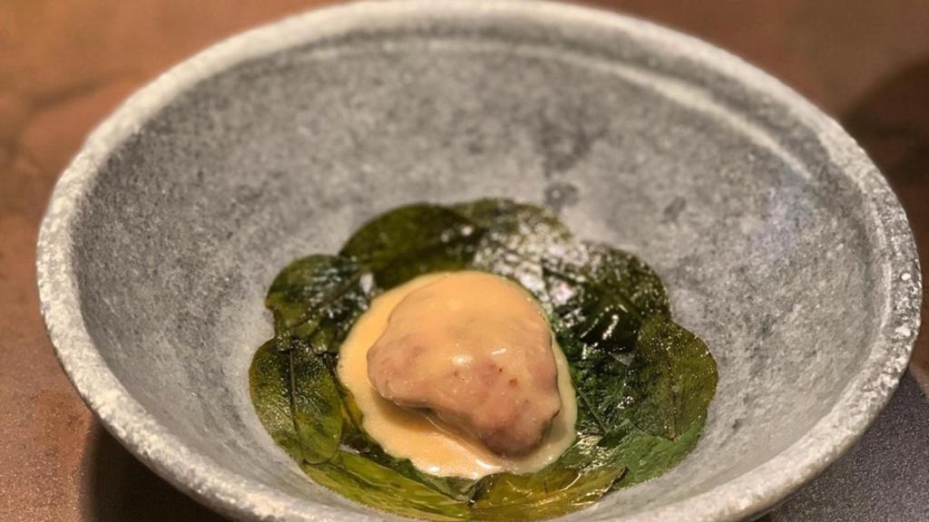 Una de las creaciones de su chef, Diego Guerrero