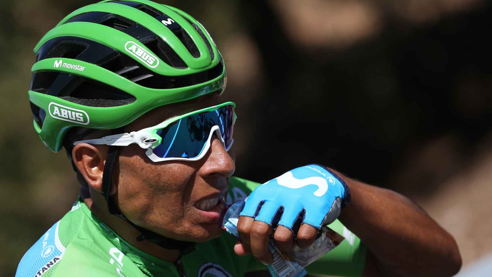 Nairo Quintana, durante la 17ª etapa de La Vuelta