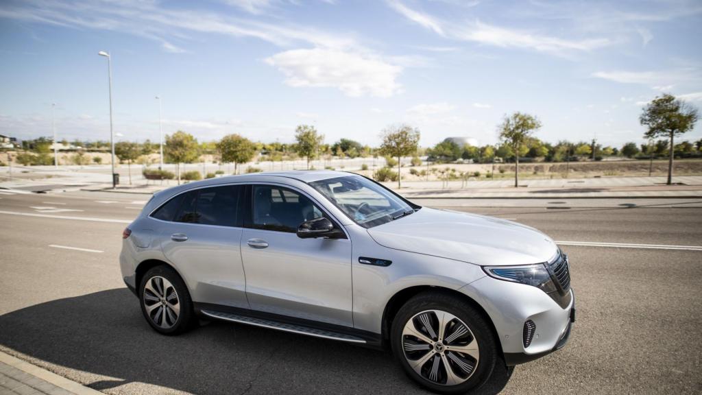 Aspecto del Mercedes EQC