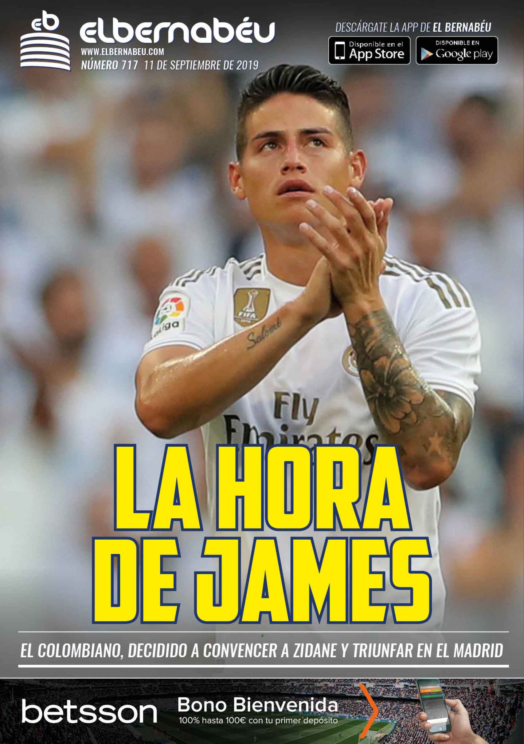 La portada de El Bernabéu (11/09/2019)
