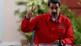 Nicolás Maduro en uno de sus discursos televisados