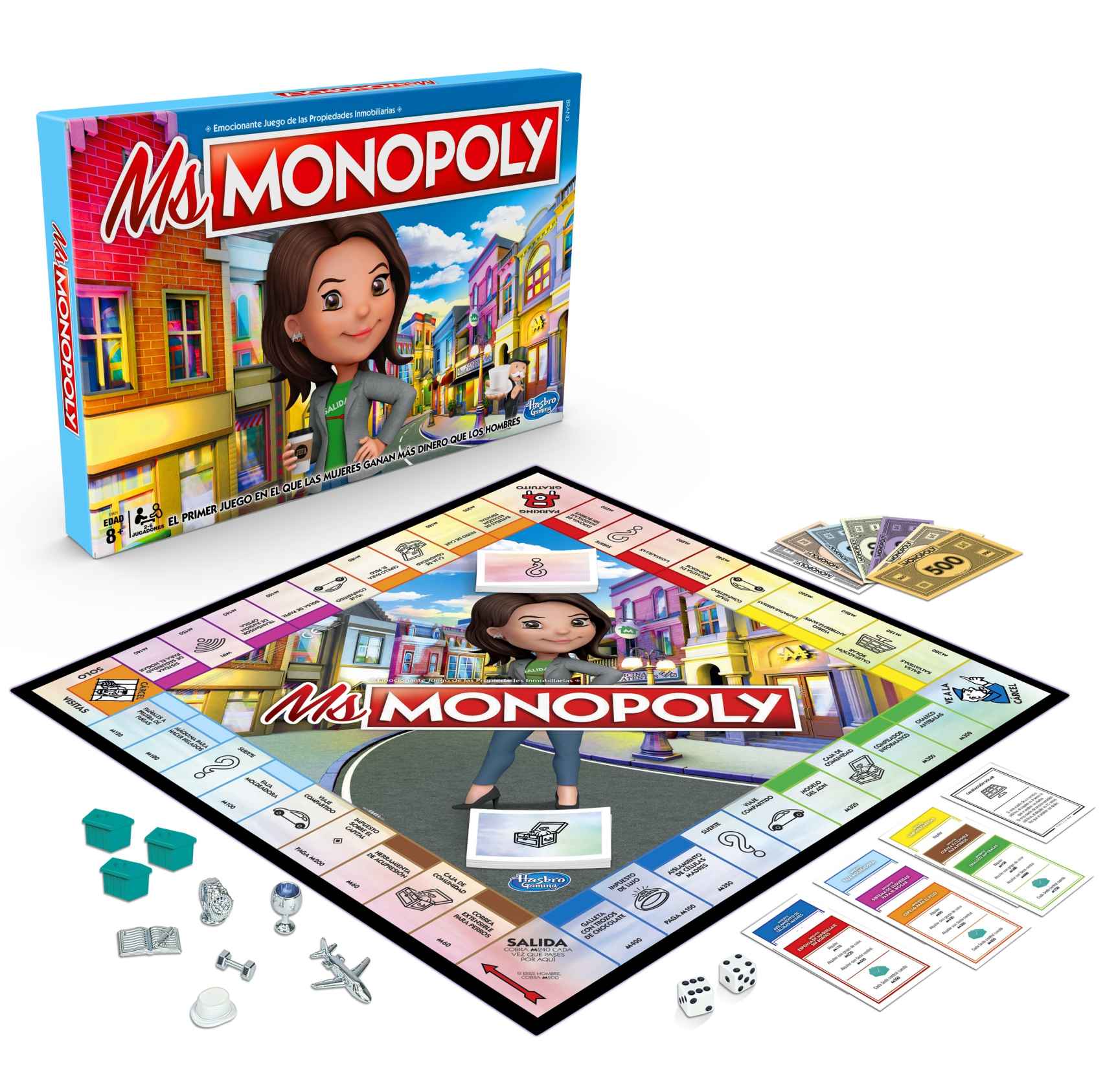 Ms Monopoly, el nuevo juego de Hasbro.