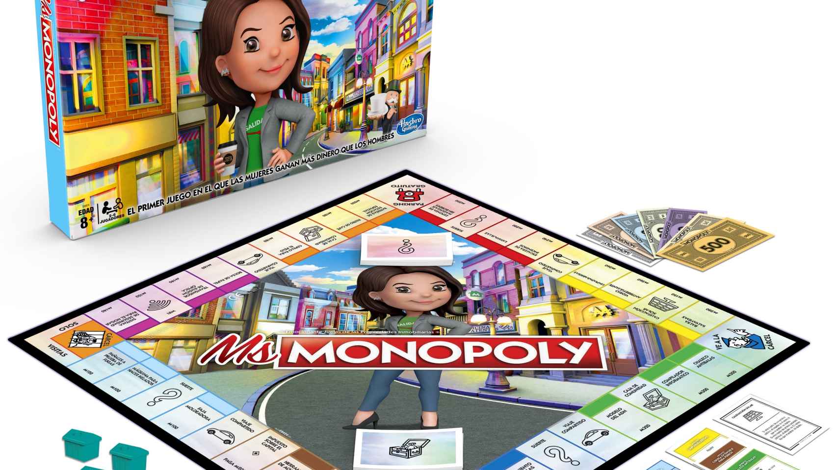 Monopoly se pasa a la discriminación positiva: jubila al banquero y da más dinero a las mujeres.