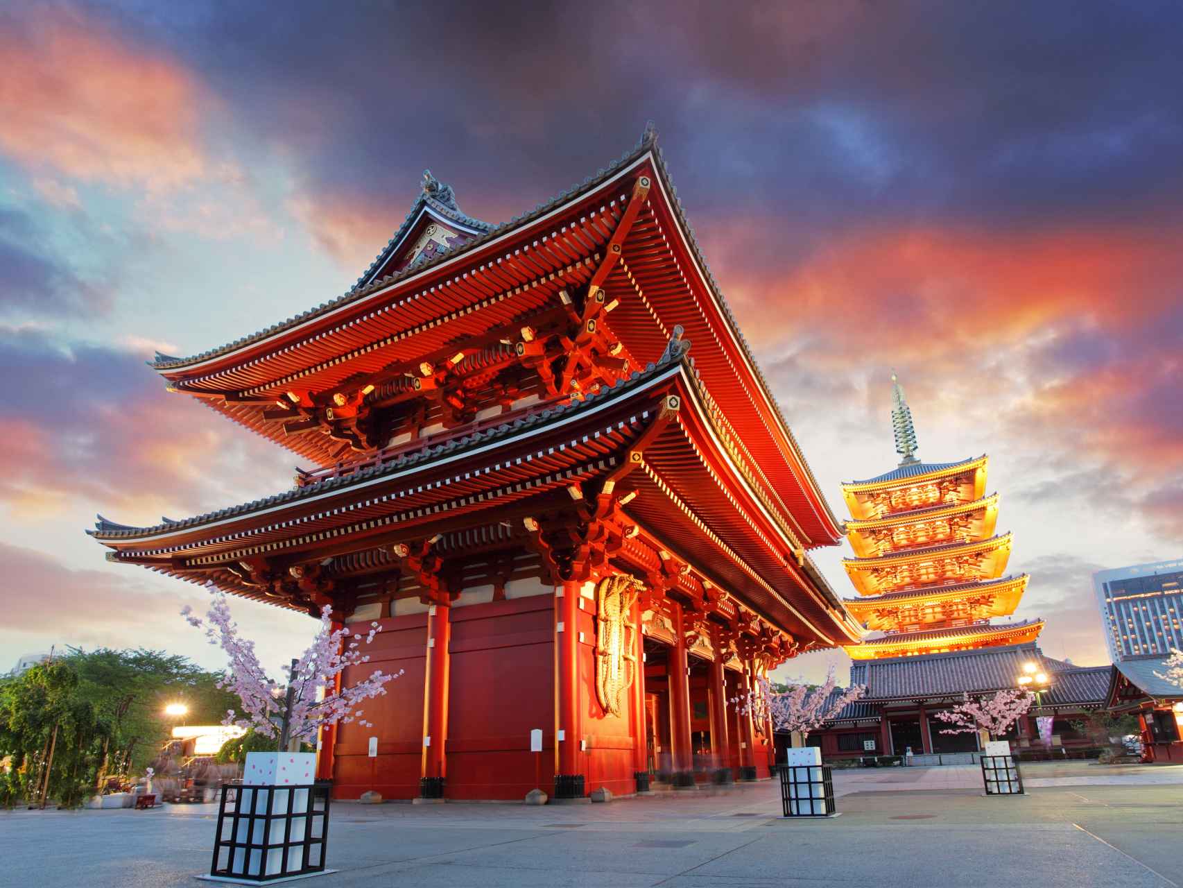 El Templo de Asakusa Kannon es el templo budista más antiguo de Tokio.