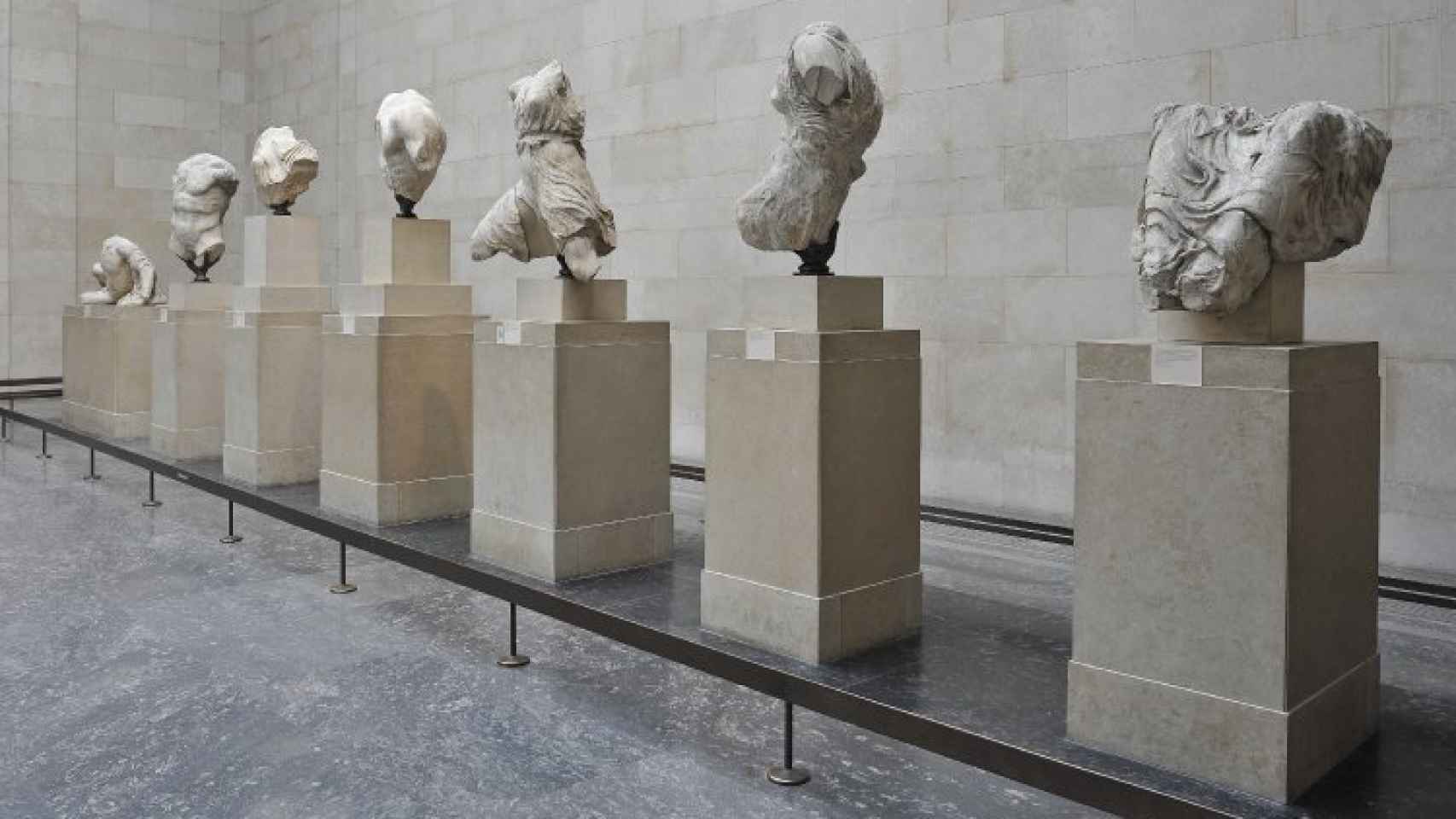 Esculturas del Partenón.