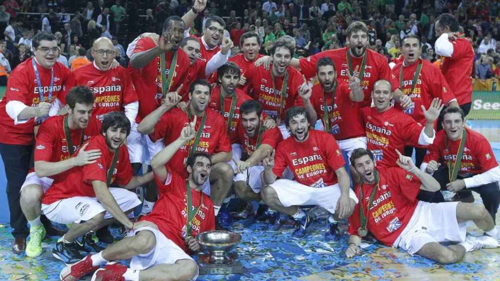 La selección española de baloncesto, oro en el Eurobasket de 2011