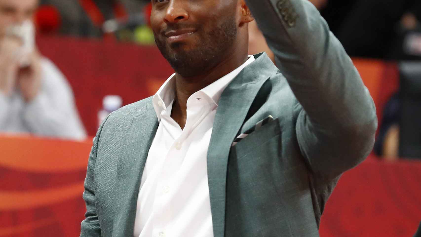 Kobe Bryant, espectador de lujo en el España - Australia