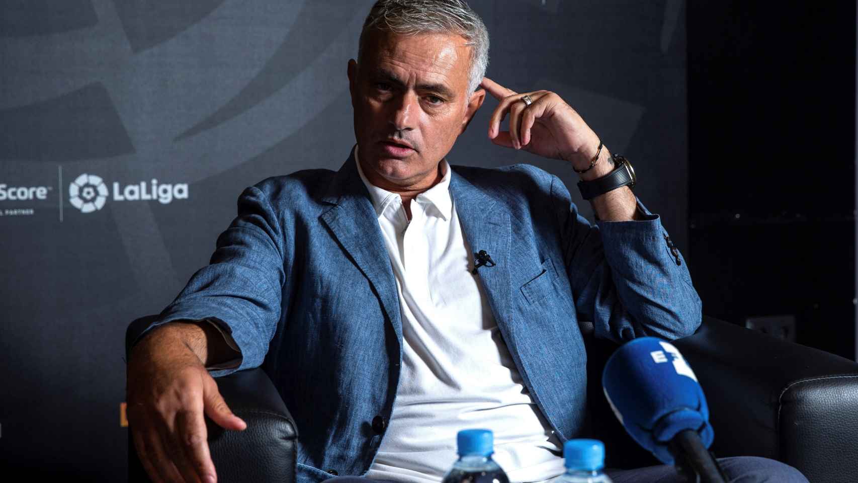 Mourinho, en una entrevista con EFE