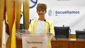 Vanessa Sáez, portavoz del Equipo de Gobierno del Ayuntamiento de Socuéllamos