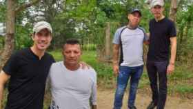 Guaidó con los criminales colombianos que dice no conocer