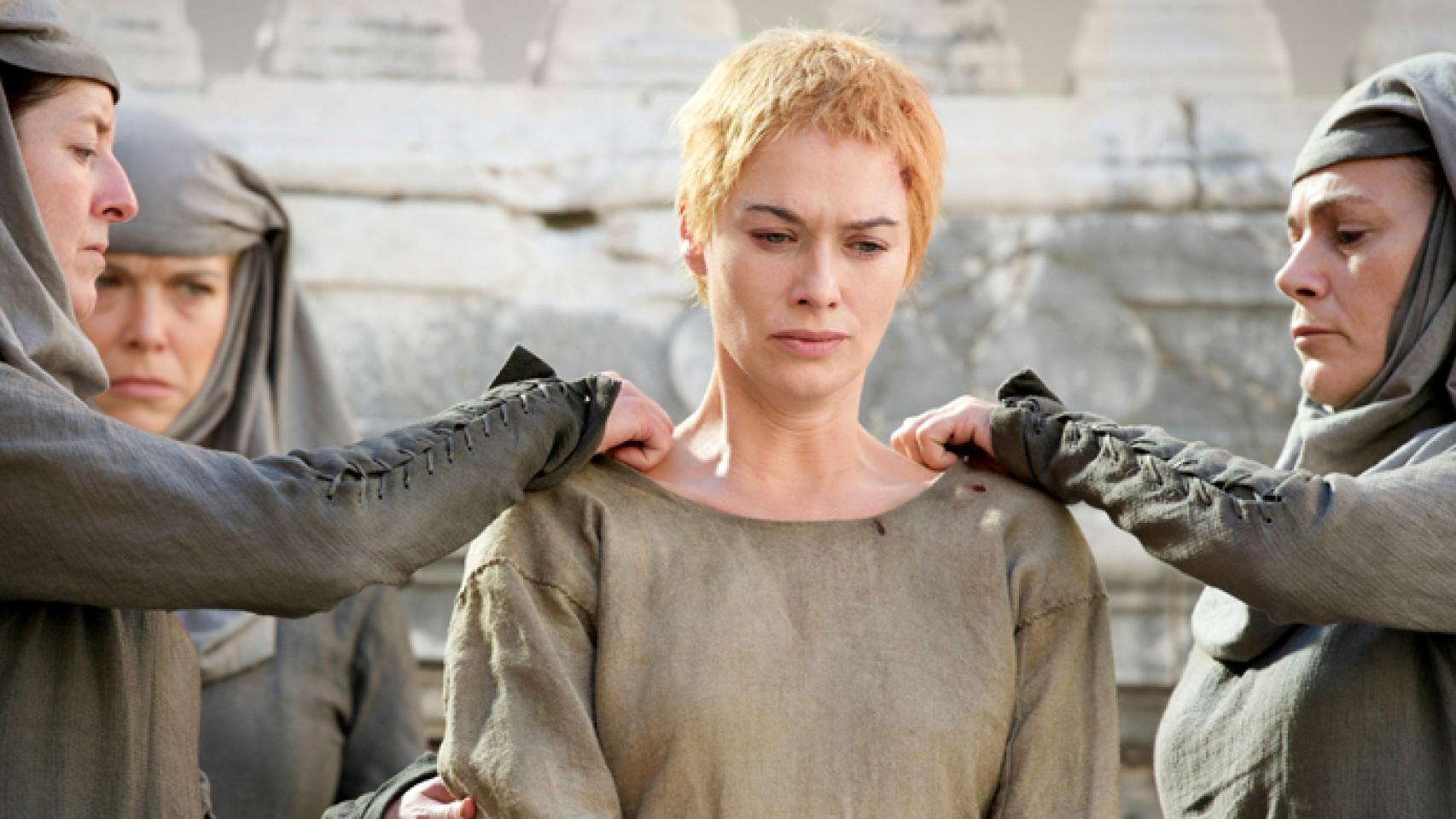 Lena Headey como Cersei Lannister en el final de la quinta temporada de 'Juego de tronos'