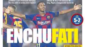 La portada del diario Mundo Deportivo (15/09/2019)