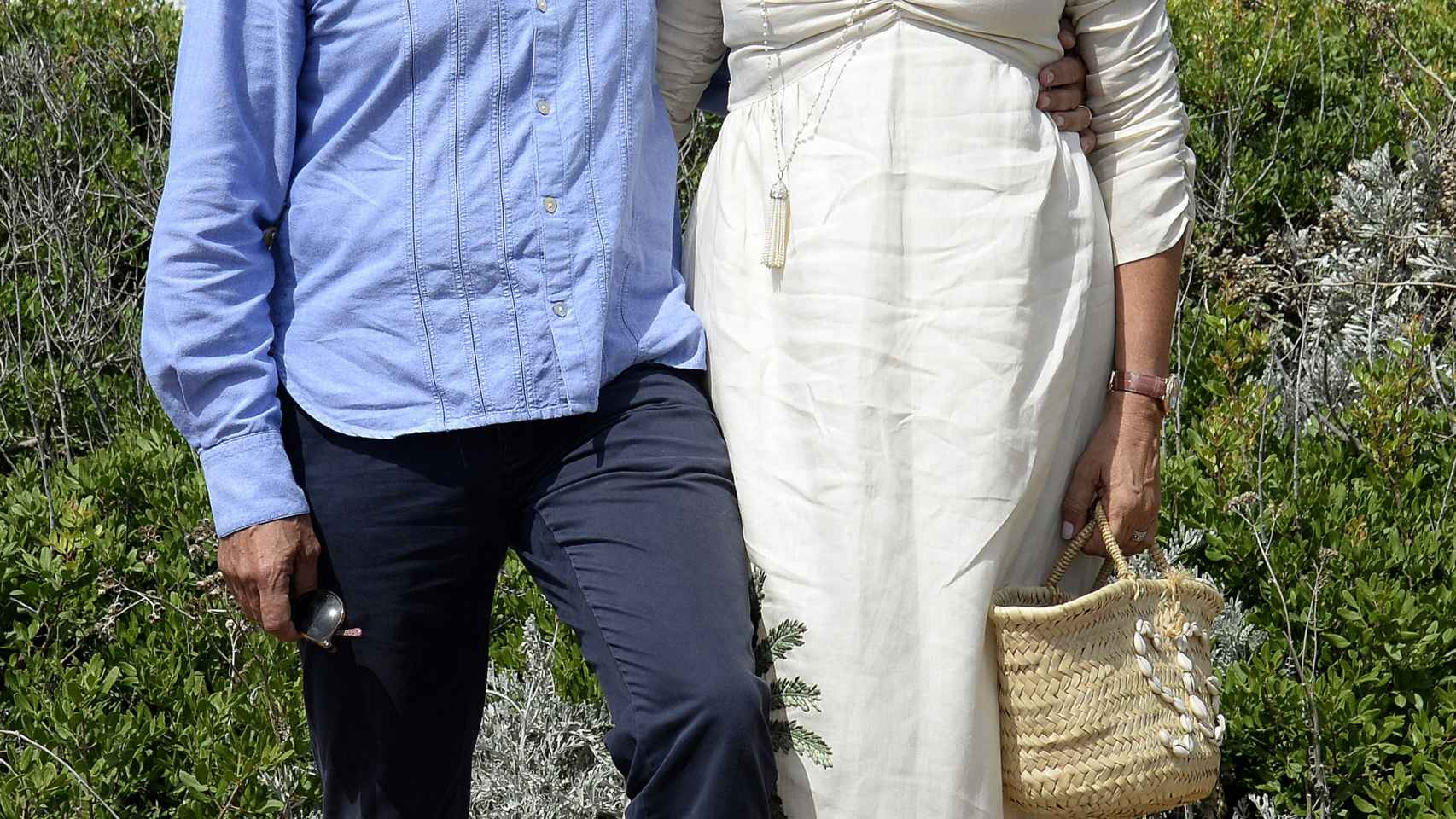 Manuel Valls y Susana Gallardo durante la celebración de su boda.