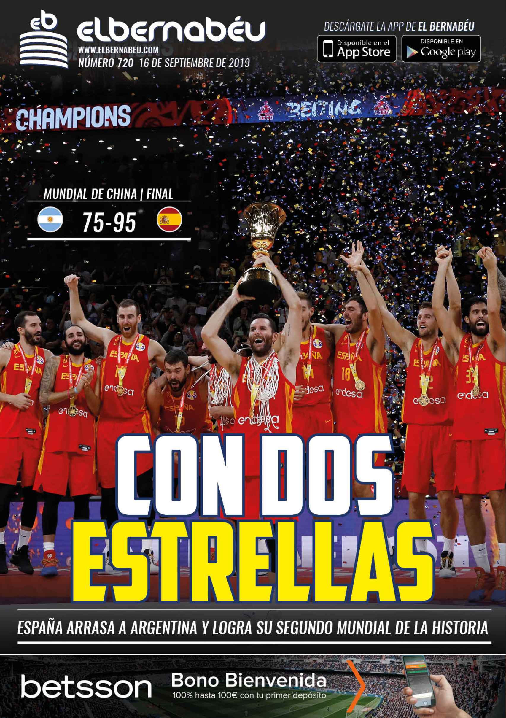 La portada de El Bernabéu (16/09/2019)
