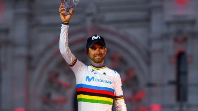 Alejandro Valverde. Foto Twitter (@alejanvalverde)