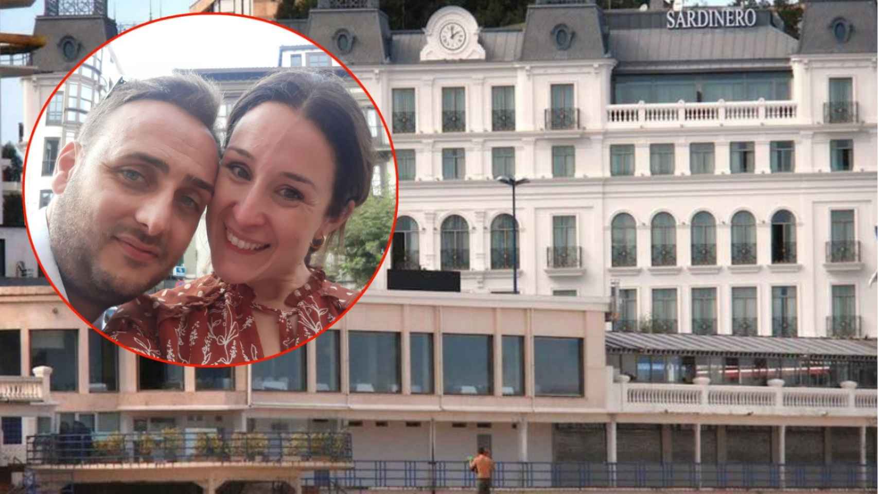 Miguel Relaño y Verónica Ambel son la pareja afectada por un robo de joyas en el Gran Hotel Sardinero de Santander.
