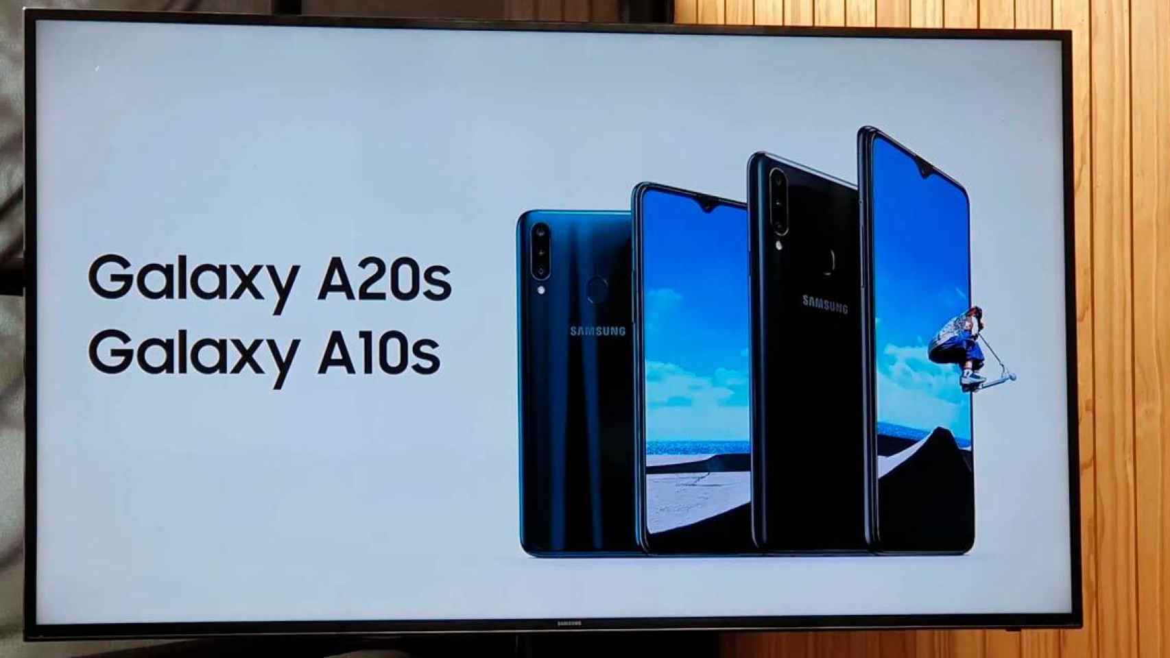 Samsung anuncia el Galaxy A20S: económico y con triple cámara trasera