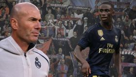 Zidane y Ferland Mendy