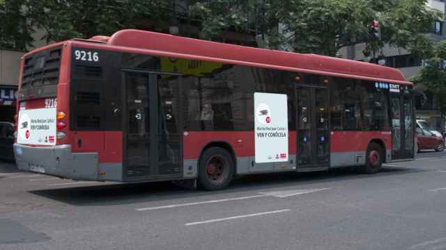 Un autobús de la EMT de Valencia.