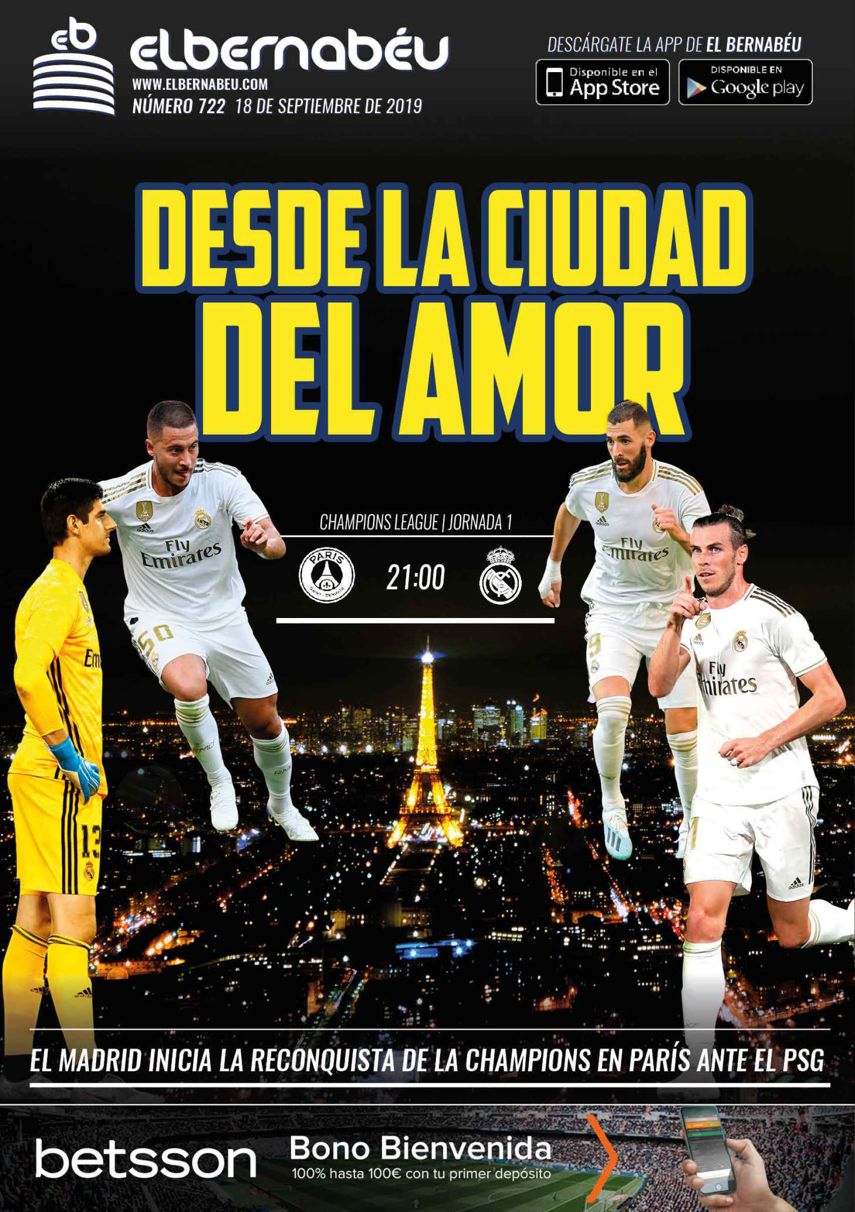 La portada de El Bernabéu (18/09/2019)