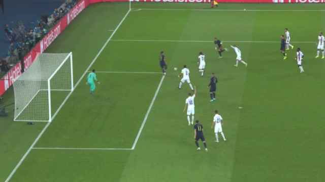 Gol anulado al Real Madrid por la posición de Lucas Vázquez