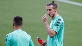Gareth Bale se entrena con el Real Madrid