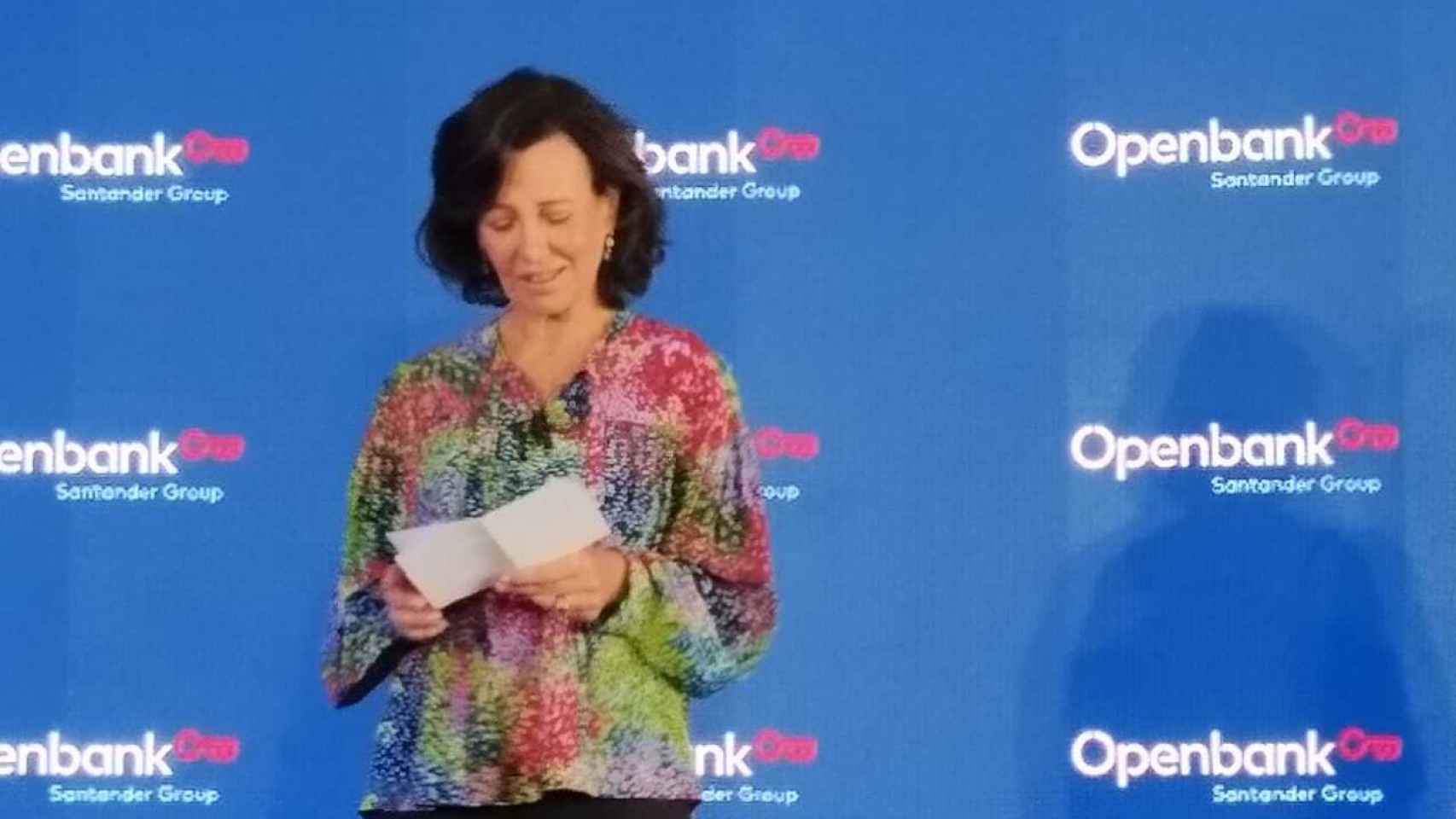 Botín lanza en Berlín la internacionalización de Openbank como emblema de una banca sostenible