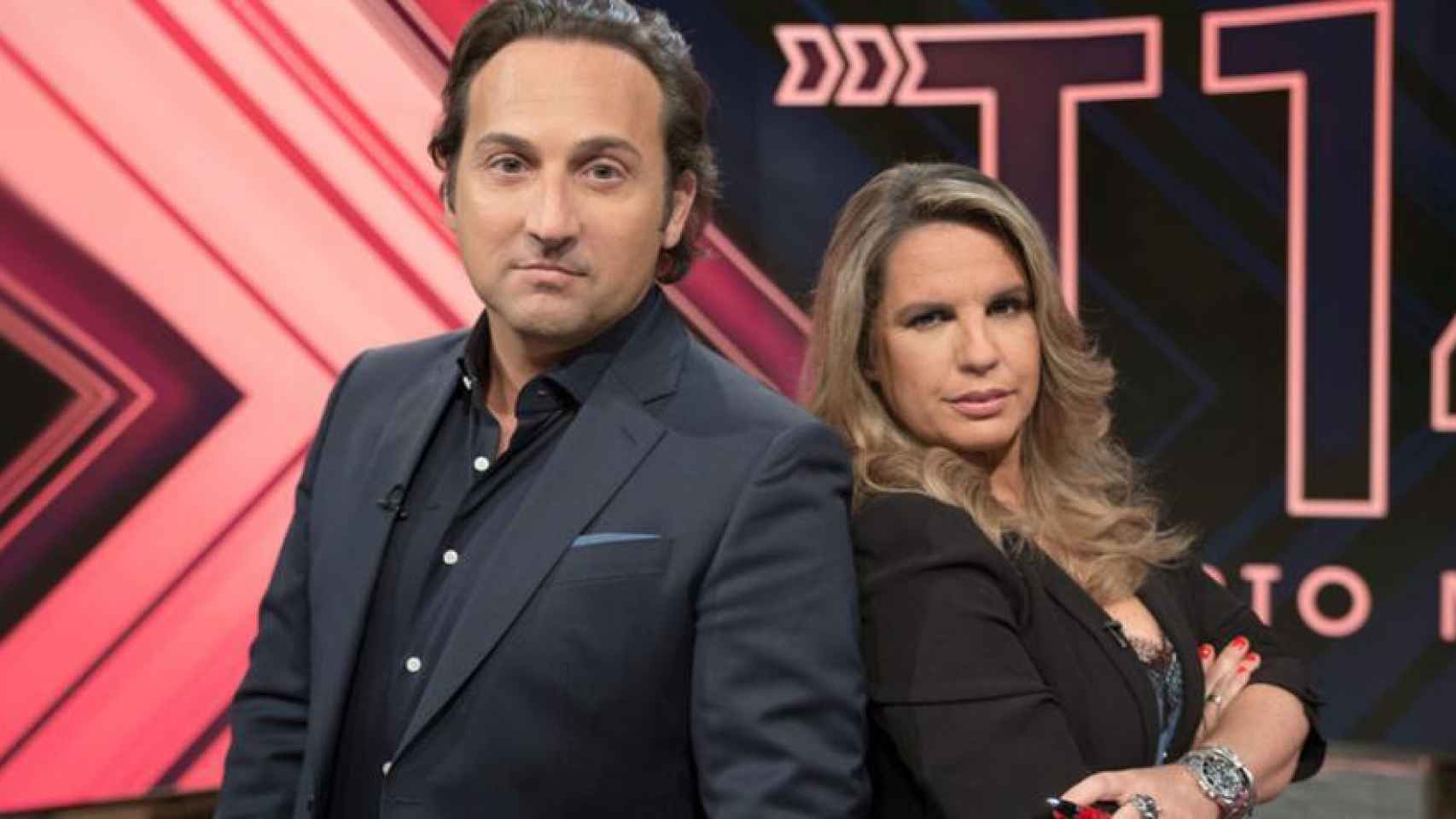 Iker Jiménez y Carmen María Porter en la presentación de la temporada 14 de 'Cuarto Milenio'.