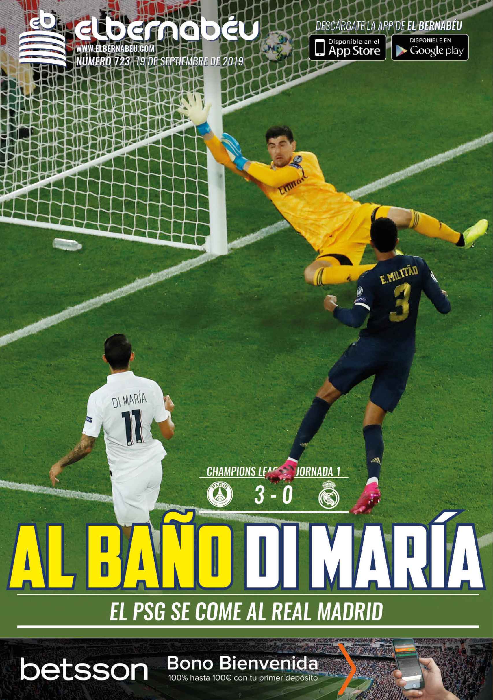 La portada de El Bernabéu (19/09/2019)