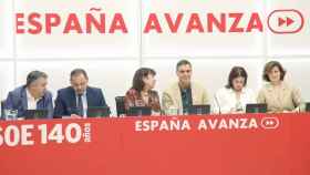 Reunión de la Ejecutiva del PSOE este jueves.