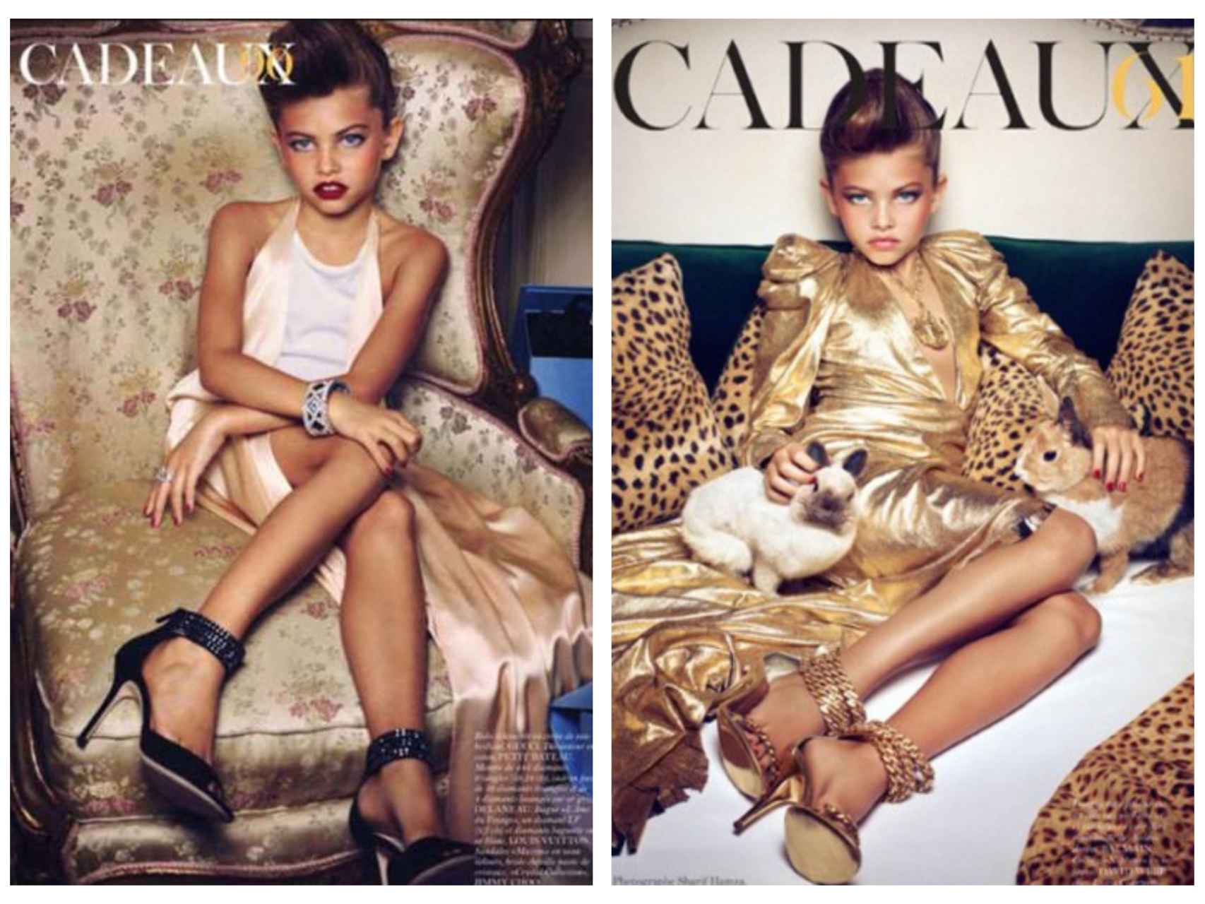 La joven protagonizó un escándalo tras hacer un posado para Vogue en 2010.