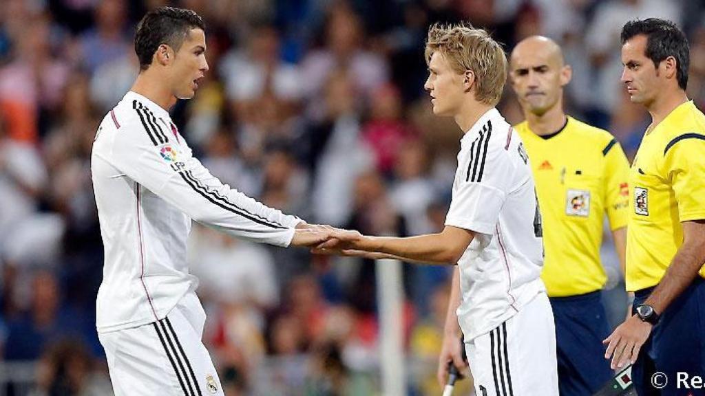 Debut de Odegaard con el Real Madrid en 2015. Foto (realmadrid.com)