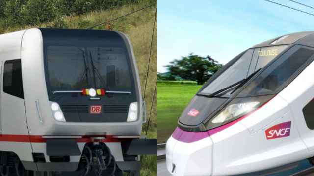 Los modelos de Talgo y CAF que se han impuesto en las últimas adjudicaciones de la Deutsche Bahn y la SNCF respectivamente.