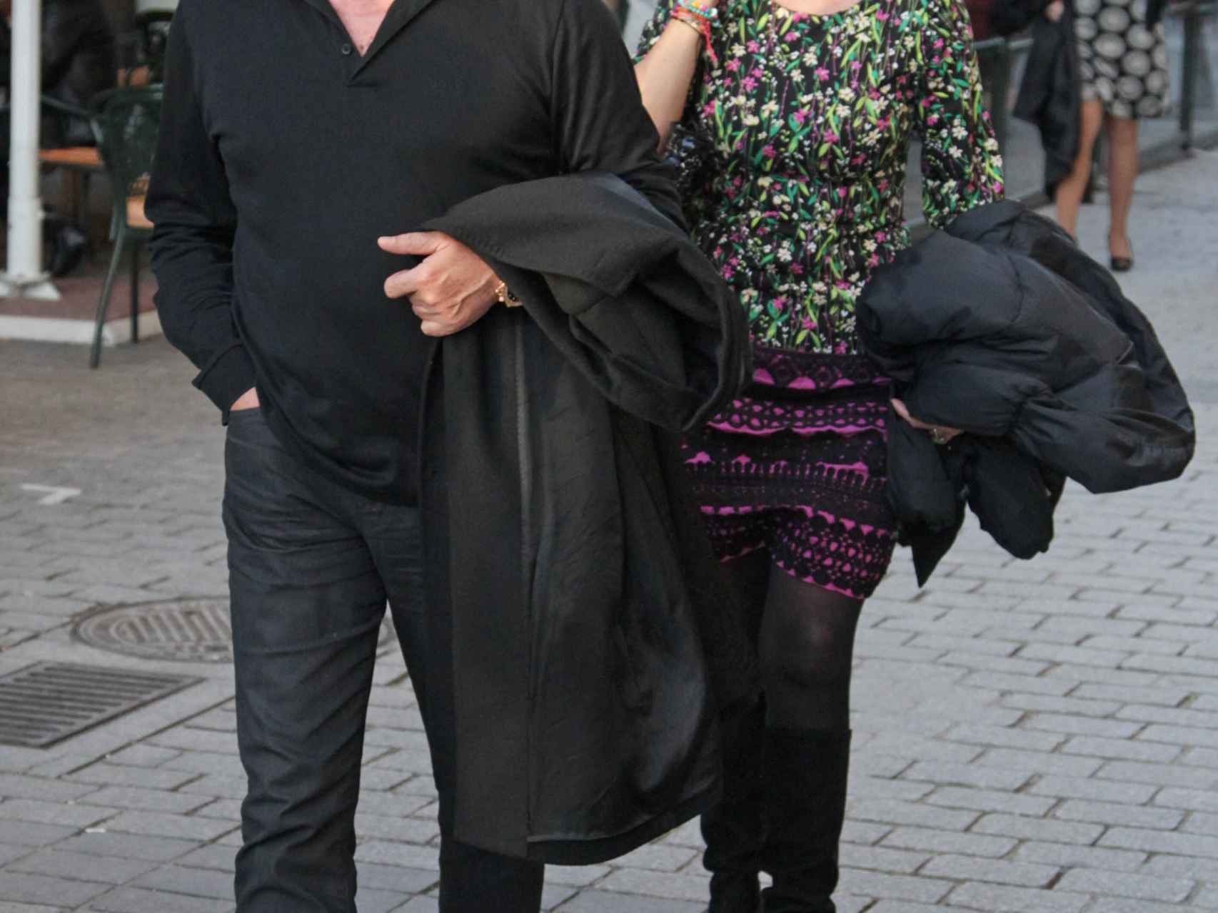 Amador Mohedano y Rosa Benito en una imagen del año 2012.