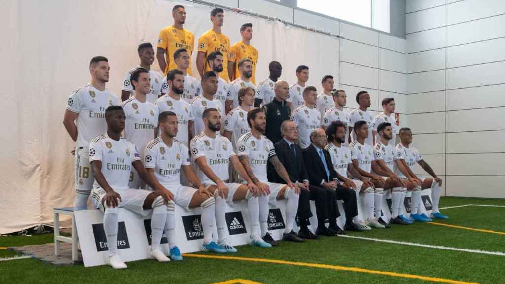 La foto oficial del Real Madrid para la temporada 2019/2020