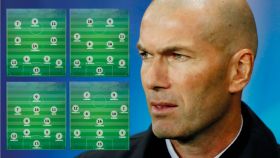 El cambio de Zidane al esquema del Real Madrid