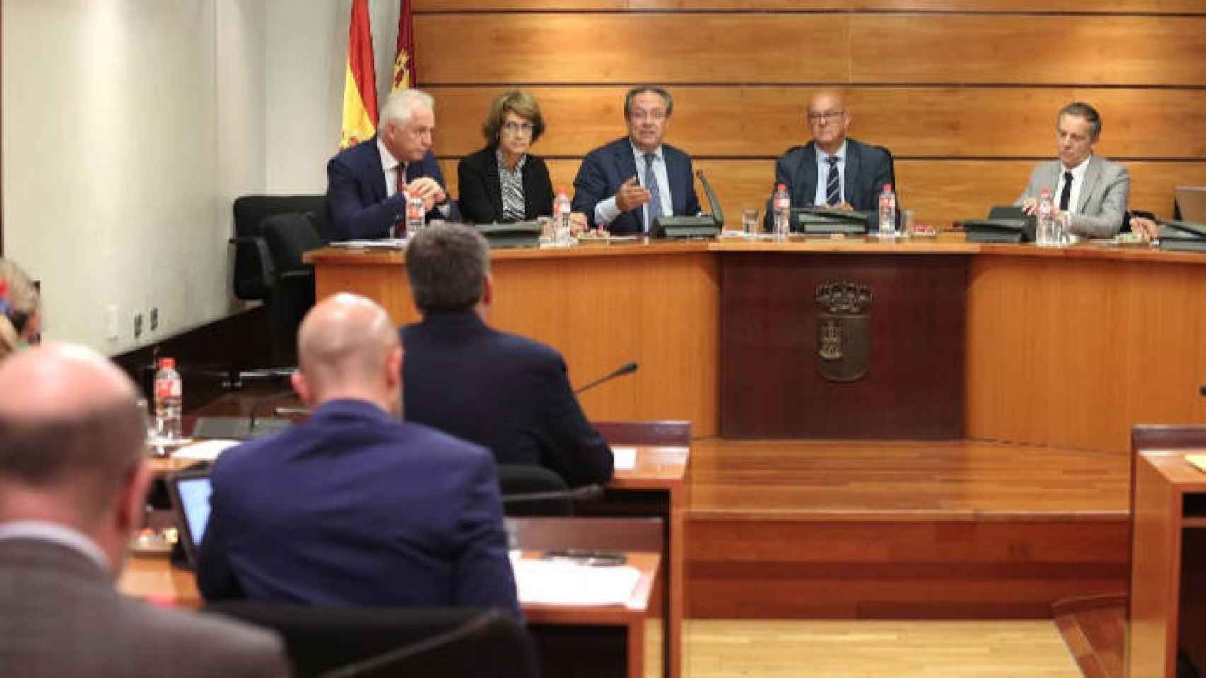 Comisión de Hacienda en las Cortes de Castilla-La Mancha. Foto: Óscar Huertas