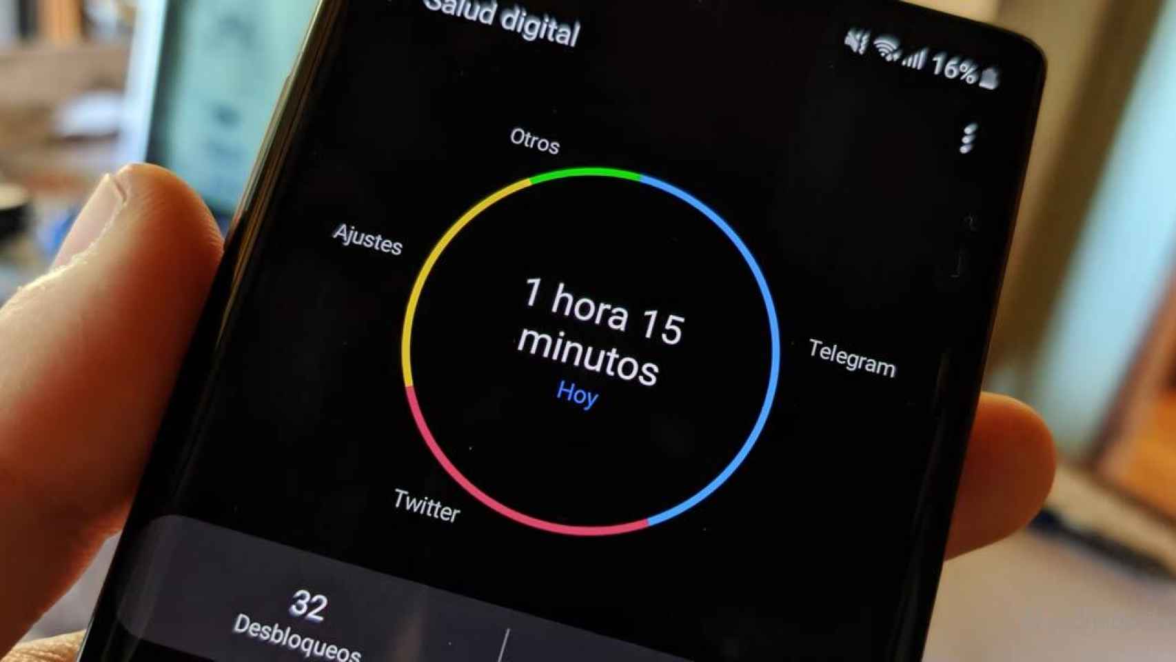Ahorra batería en tu móvil Samsung desactivando Salud Digital