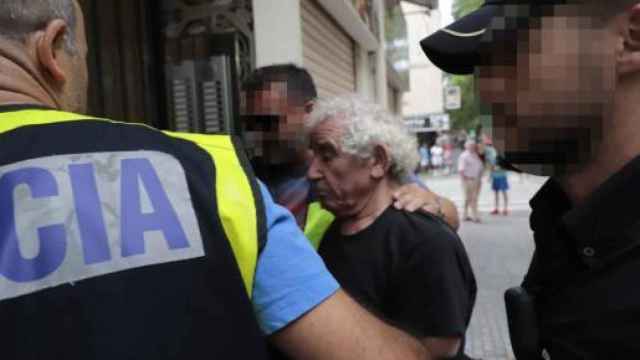 El detenido, de 78 años y origen portugués, por matar a su compañero de piso en Palma.