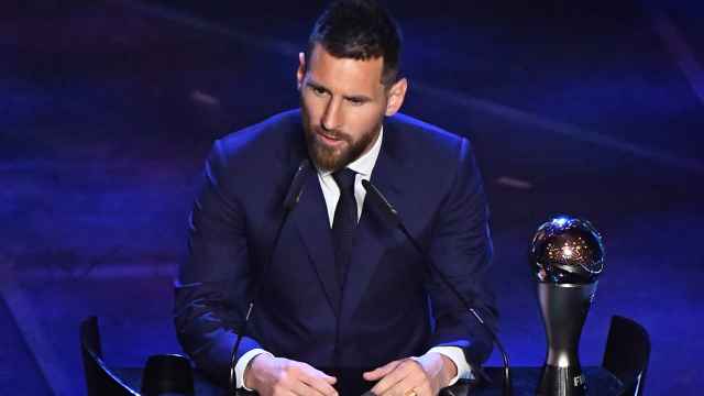 Leo Messi, tras recibir el Premio The Best 2019