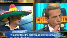 Juanma Rodríguez se pone el sombrero mexicano de Cristóbal Soria