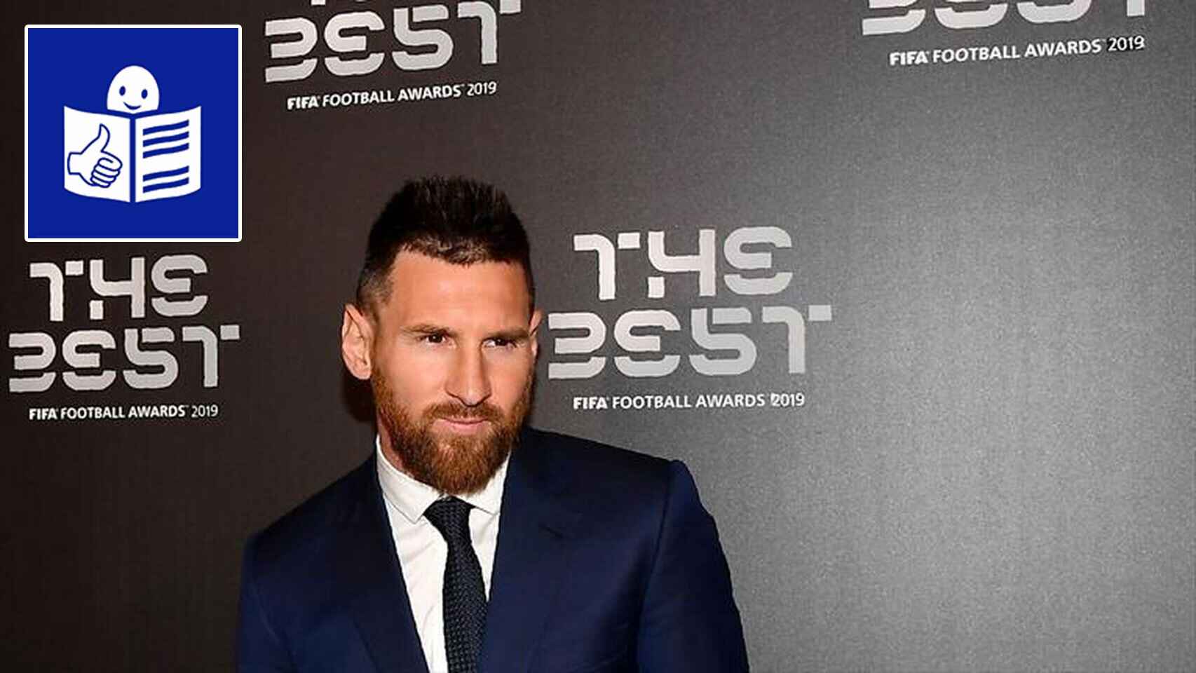Messi en la gala de Premios The Best 2019.