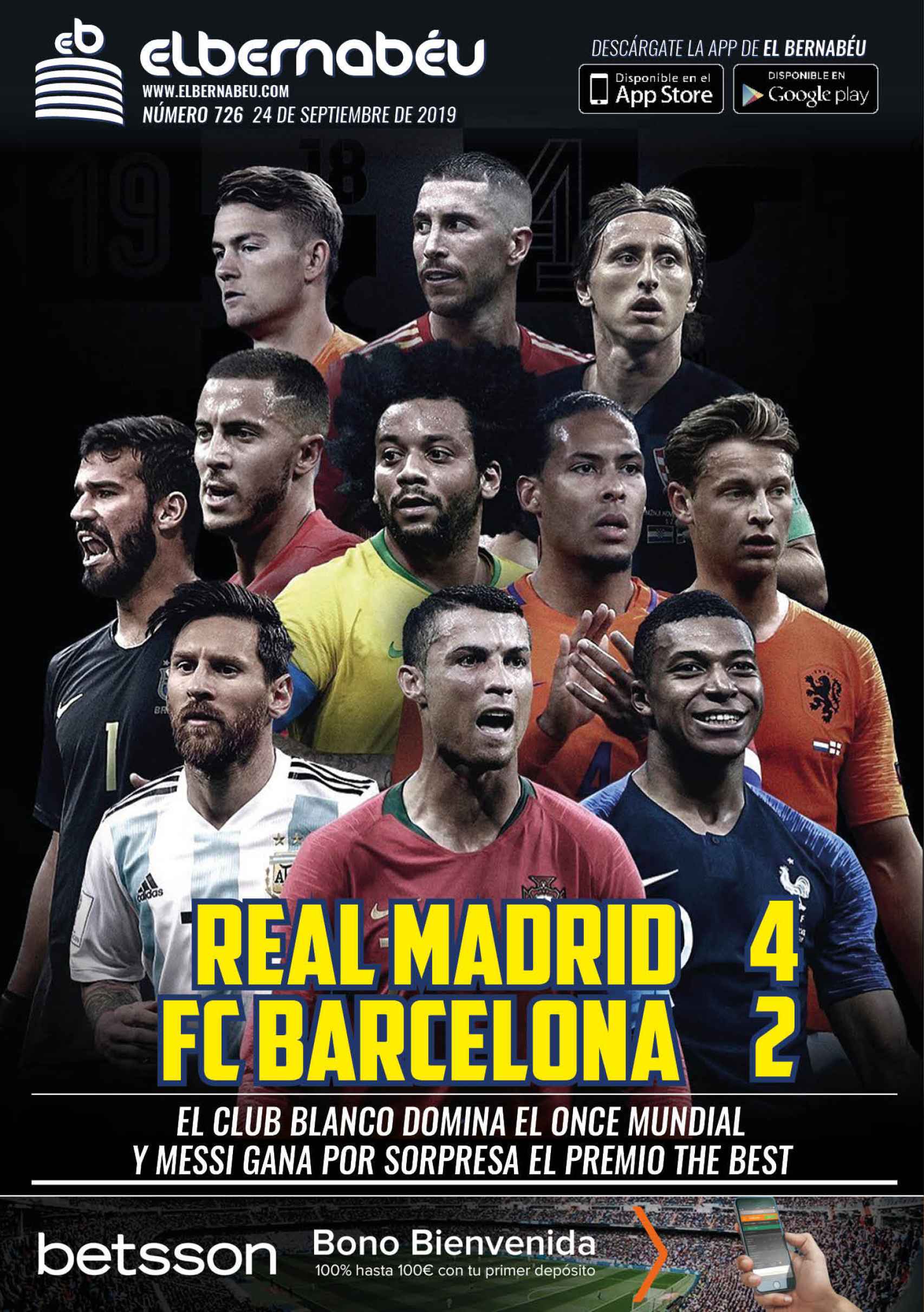 La portada de El Bernabéu (24/09/2019)