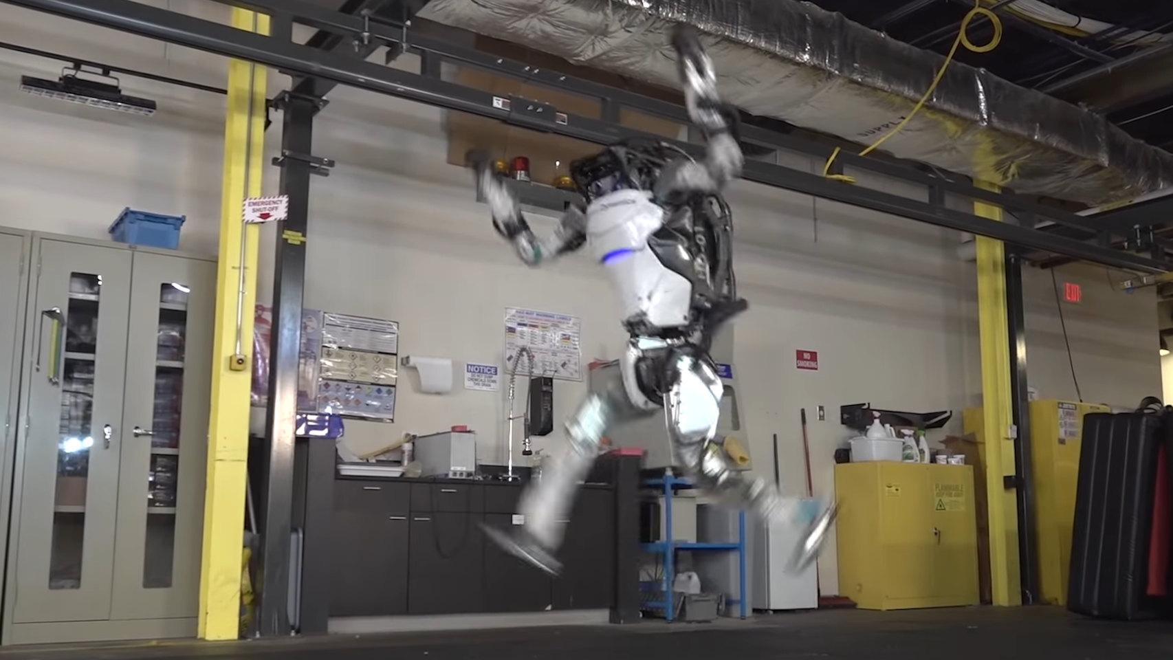 No es una película: este vídeo de robots haciendo gimnasia es real