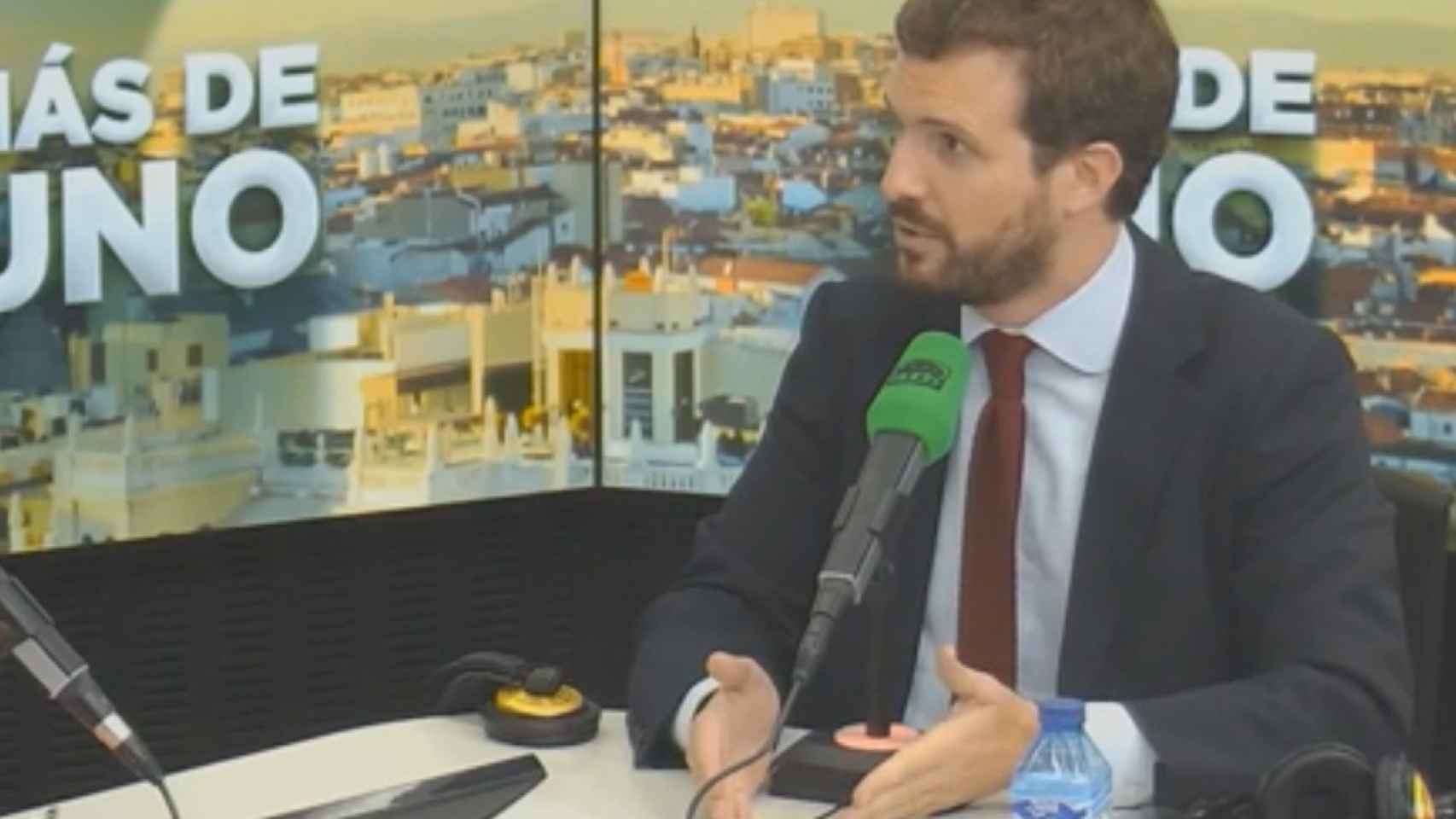 Pablo Casado durante la entrevista en Onda Cero.